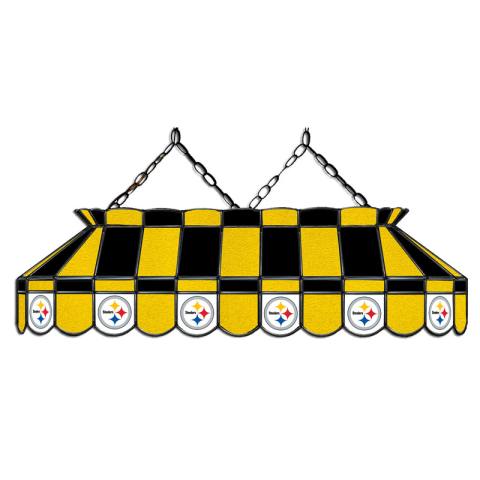 Pittsburgh Steelers 40 Inch Glass Billiard Light